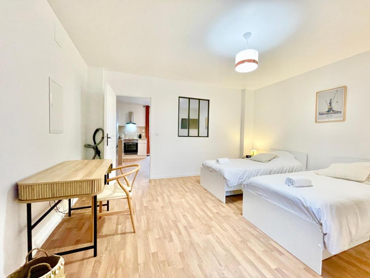 Appartsaintnazaire - Saint Nazaire - 5 Appartements - Centre Ville Dış mekan fotoğraf