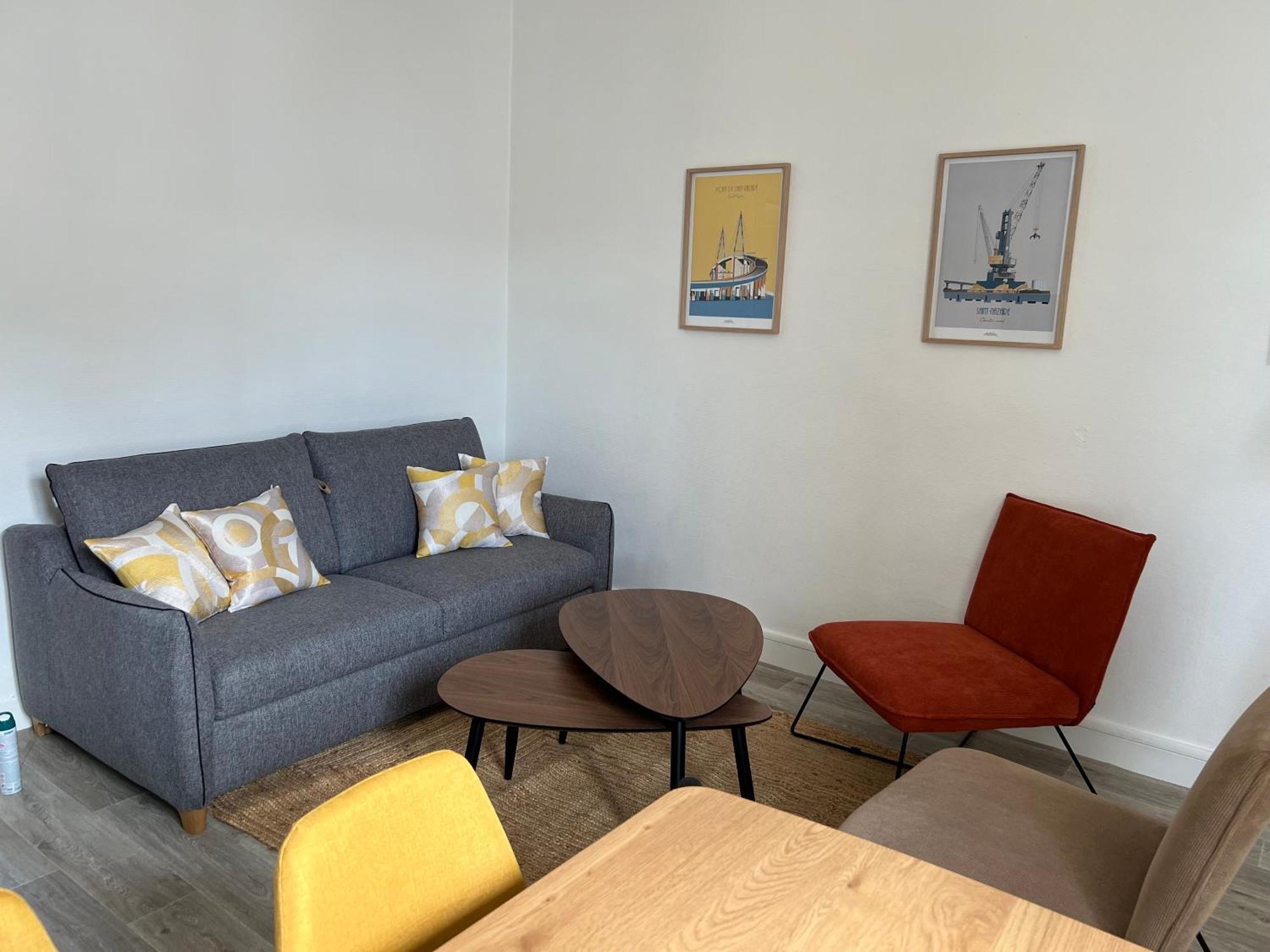 Appartsaintnazaire - Saint Nazaire - 5 Appartements - Centre Ville Dış mekan fotoğraf
